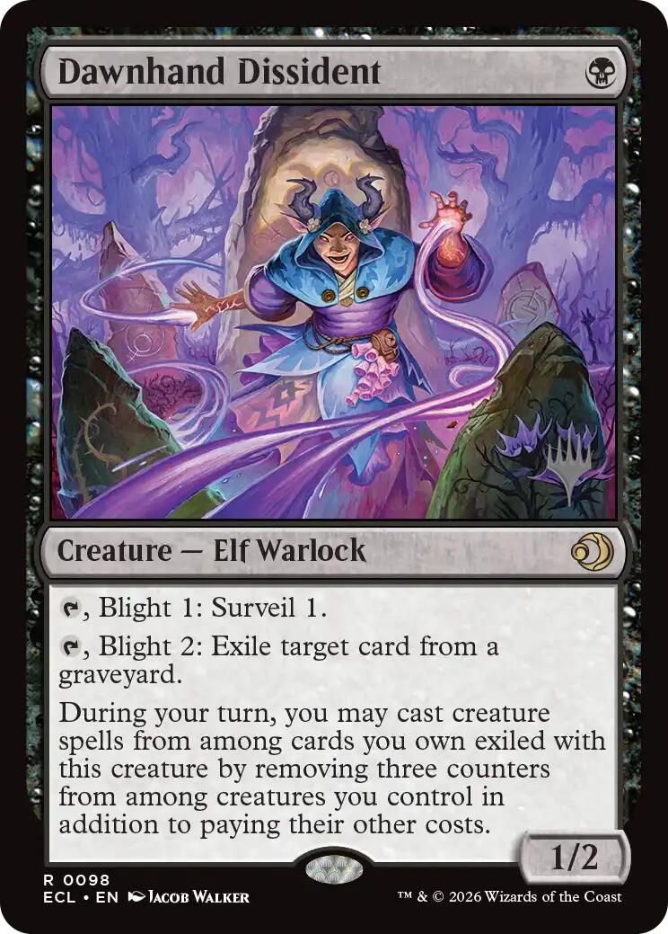 Dawnhand Dissident [Lorwyn Eclipsed Promos] - Destination Retro