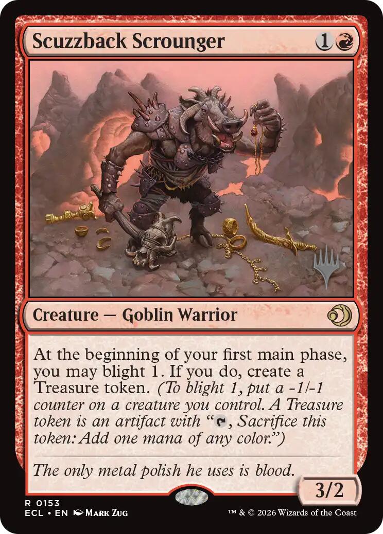 Scuzzback Scrounger [Lorwyn Eclipsed Promos] - Destination Retro