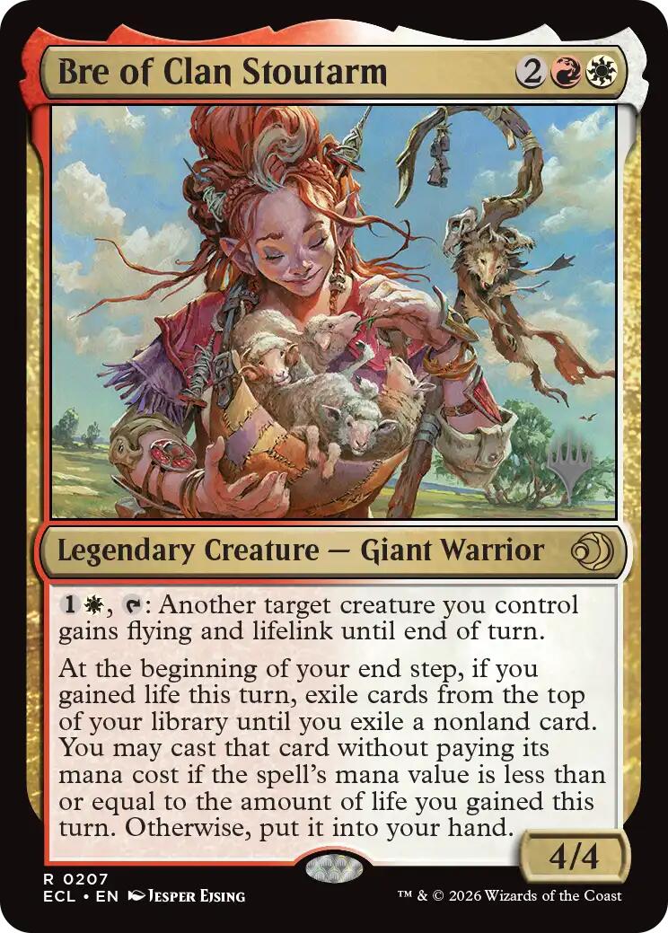 Bre of Clan Stoutarm [Lorwyn Eclipsed Promos] - Destination Retro