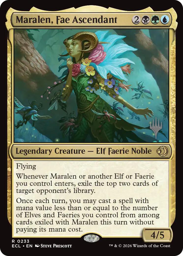 Maralen, Fae Ascendant [Lorwyn Eclipsed Promos] - Destination Retro