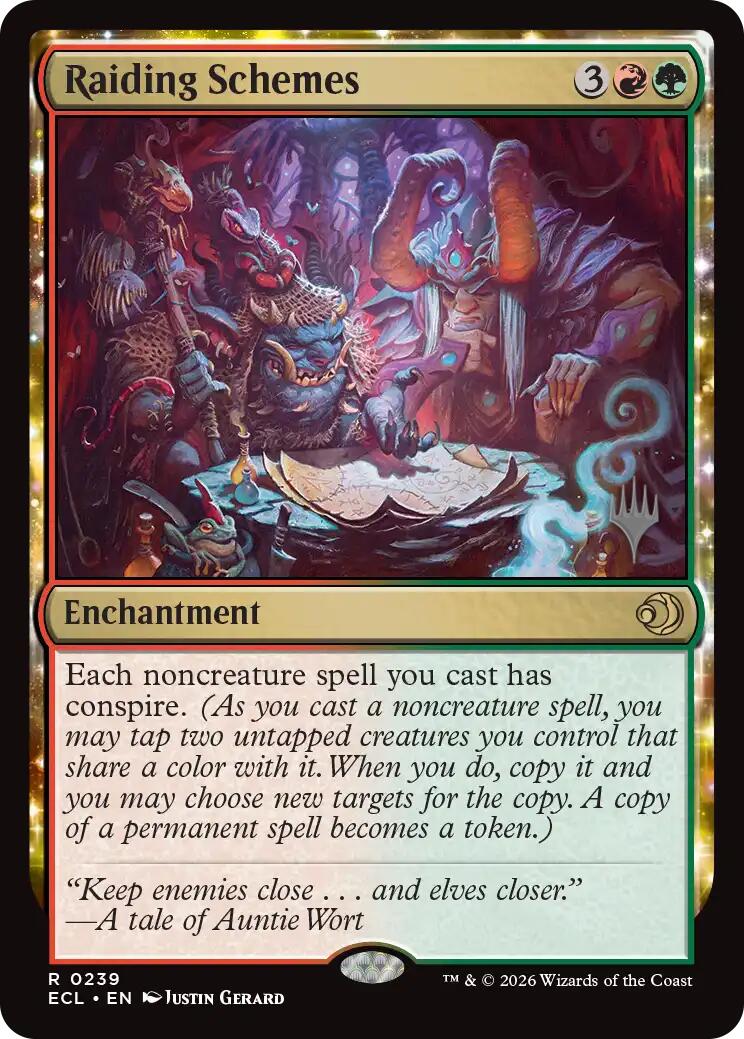 Raiding Schemes [Lorwyn Eclipsed Promos] - Destination Retro