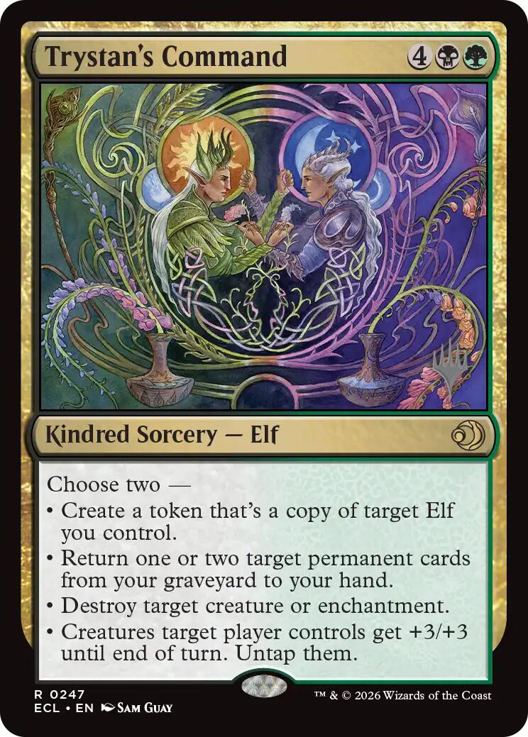 Trystan's Command [Lorwyn Eclipsed Promos] - Destination Retro
