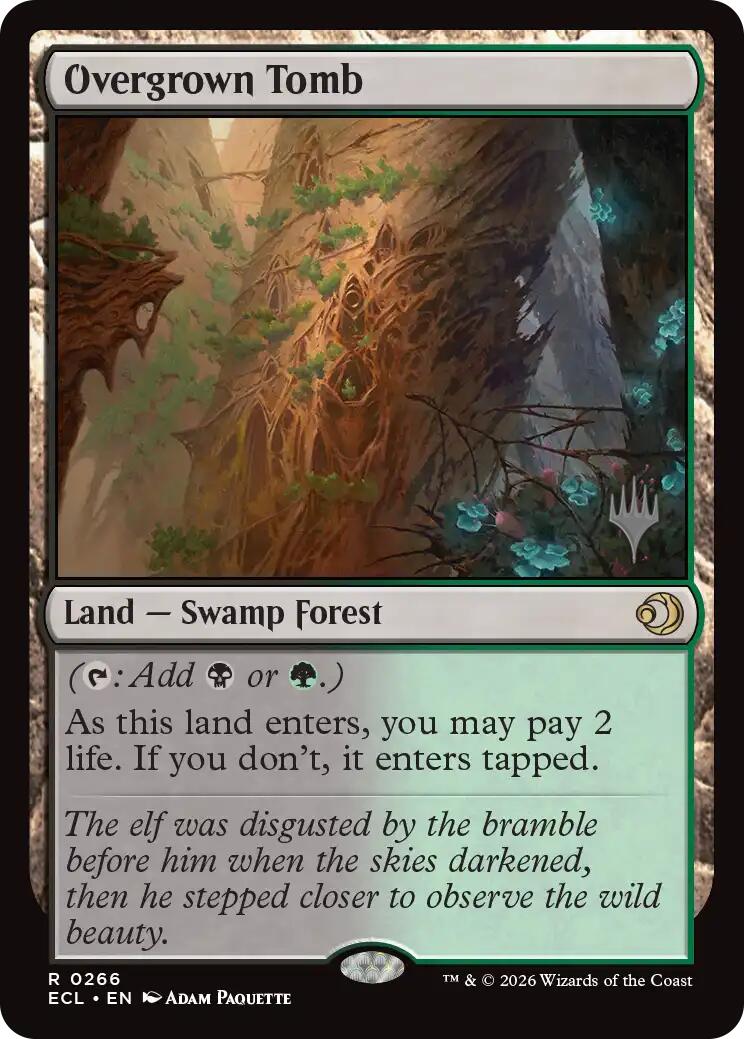 Overgrown Tomb [Lorwyn Eclipsed Promos] - Destination Retro