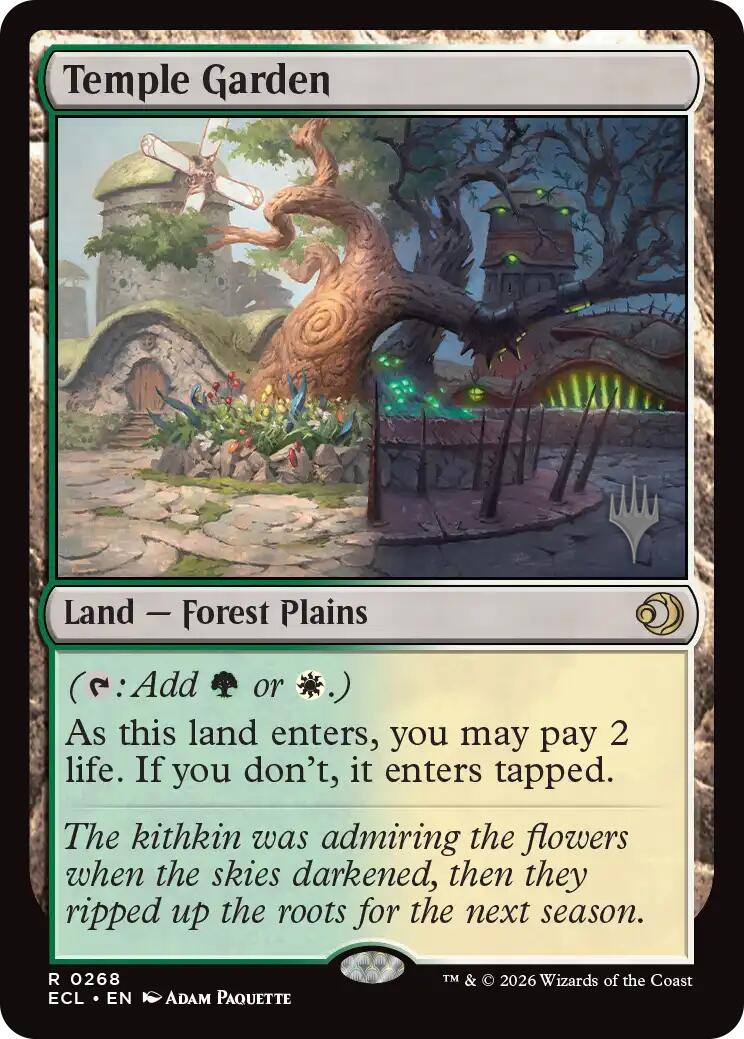 Temple Garden [Lorwyn Eclipsed Promos] - Destination Retro