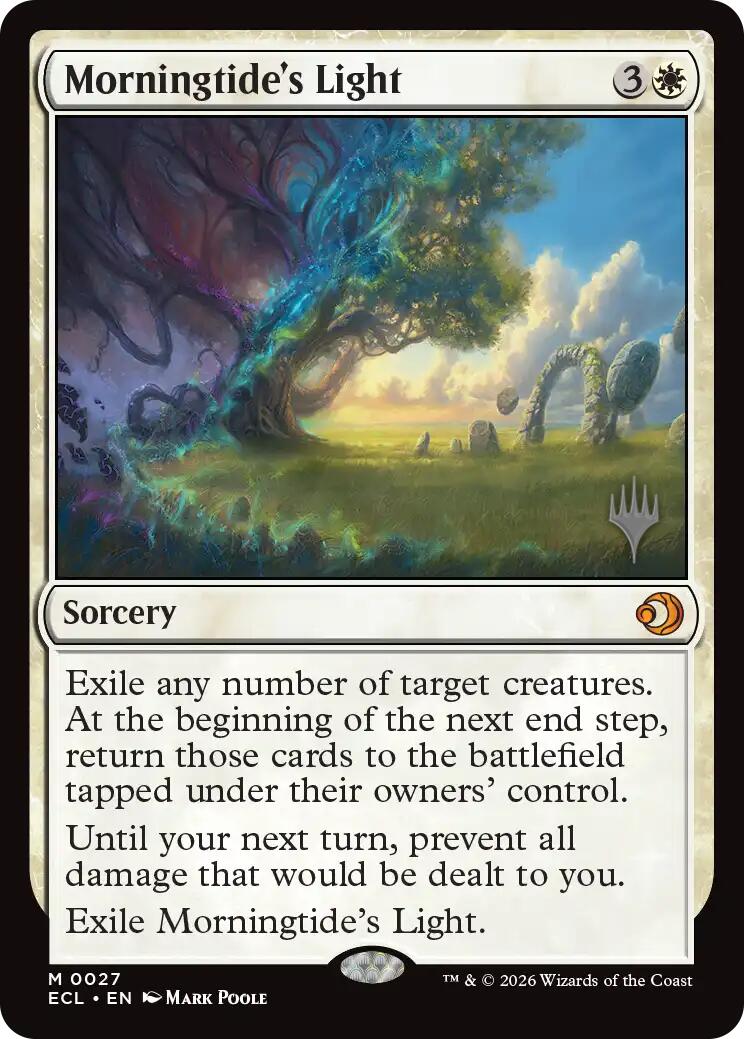 Morningtide's Light [Lorwyn Eclipsed Promos] - Destination Retro