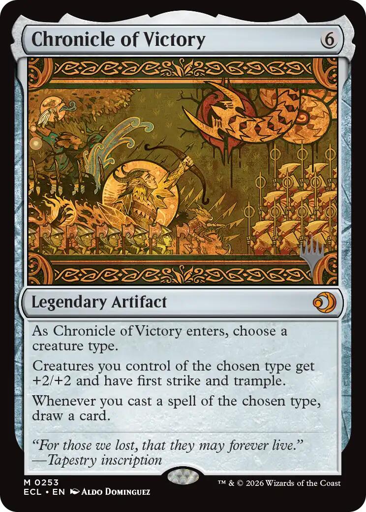 Chronicle of Victory [Lorwyn Eclipsed Promos] - Destination Retro