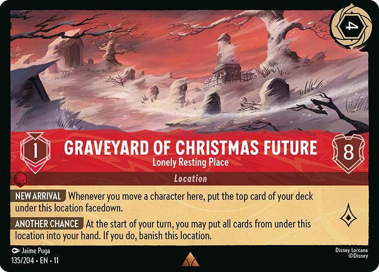 Graveyard of Christmas Future - Lonely Resting Place (135/204) [Winterspell] - Destination Retro