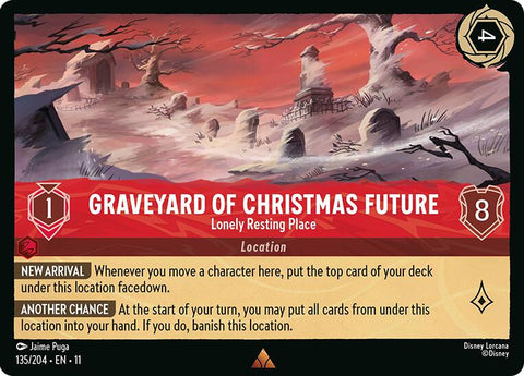 Graveyard of Christmas Future - Lonely Resting Place (135/204) [Winterspell] - Destination Retro
