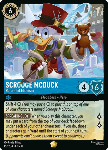 Scrooge McDuck - Reformed Ebenezer (152/204) [Winterspell] - Destination Retro