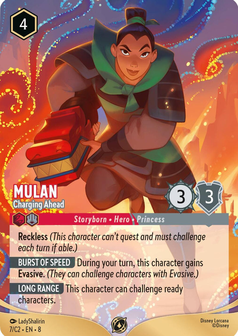 Mulan - Charging Ahead (7) (7) [Promo Cards] - Destination Retro