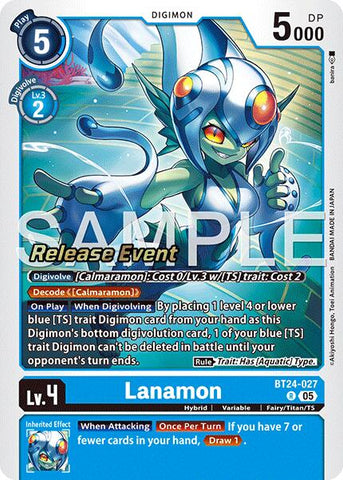 Lanamon [BT24-027] [Time Stranger Release Events Cards] - Destination Retro