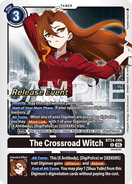 The Crossroad Witch [BT24-086] [Time Stranger Release Events Cards] - Destination Retro