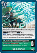 Sonic Shot [BT24-095] [Time Stranger Release Events Cards] - Destination Retro