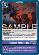 Invasion of the Titans [BT24-098] [Time Stranger Release Events Cards] - Destination Retro