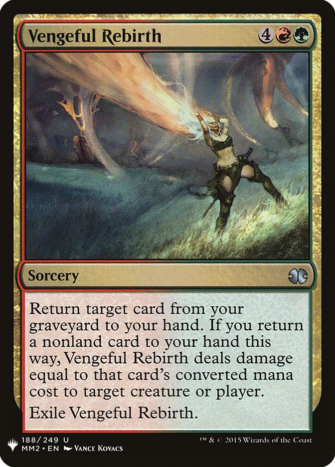 Vengeful Rebirth [Mystery Booster] - Destination Retro