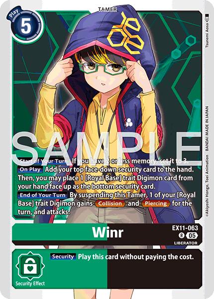 Winr [EX11-063] [Dawn of Liberator] - Destination Retro