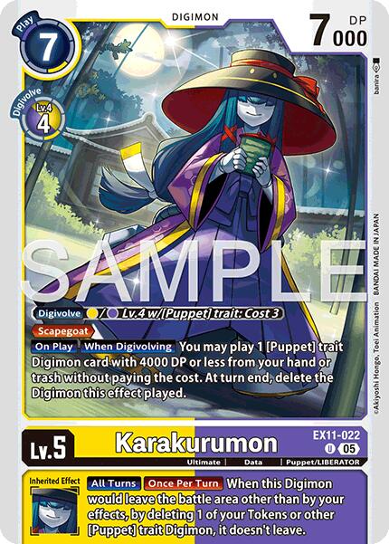 Karakurumon [EX11-022] [Dawn of Liberator] - Destination Retro
