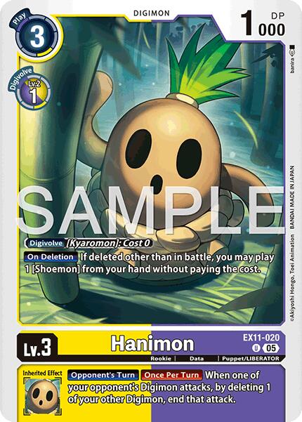 Hanimon [EX11-020] [Dawn of Liberator] - Destination Retro