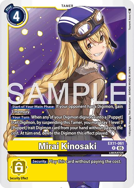 Mirai Kinosaki [EX11-061] [Dawn of Liberator] - Destination Retro