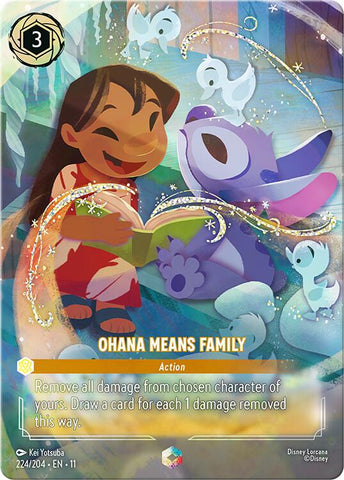 Ohana Means Family (Enchanted) (224/204) [Winterspell] - Destination Retro