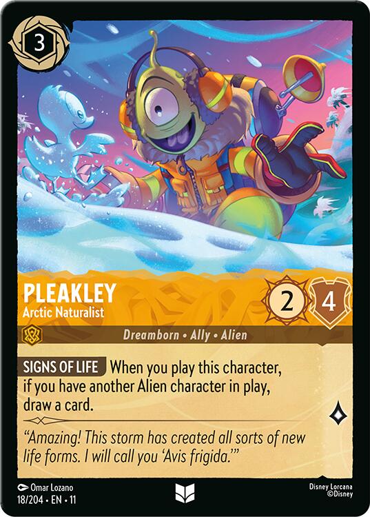 Pleakley - Arctic Naturalist (18/204) [Winterspell] - Destination Retro