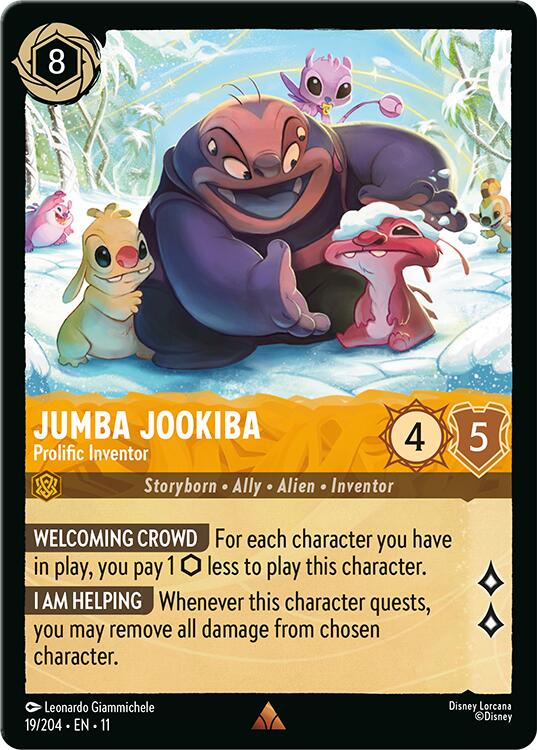 Jumba Jookiba - Prolific Inventor (19/204) [Winterspell] - Destination Retro