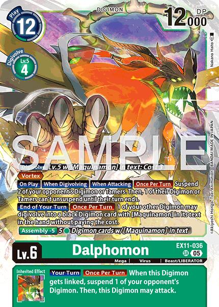 Dalphomon [EX11-036] [Dawn of Liberator] - Destination Retro