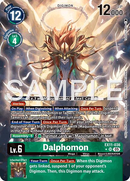 Dalphomon [EX11-036] (Alternate Art) [Dawn of Liberator] - Destination Retro