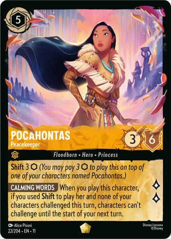 Pocahontas - Peacekeeper (22/204) [Winterspell] - Destination Retro