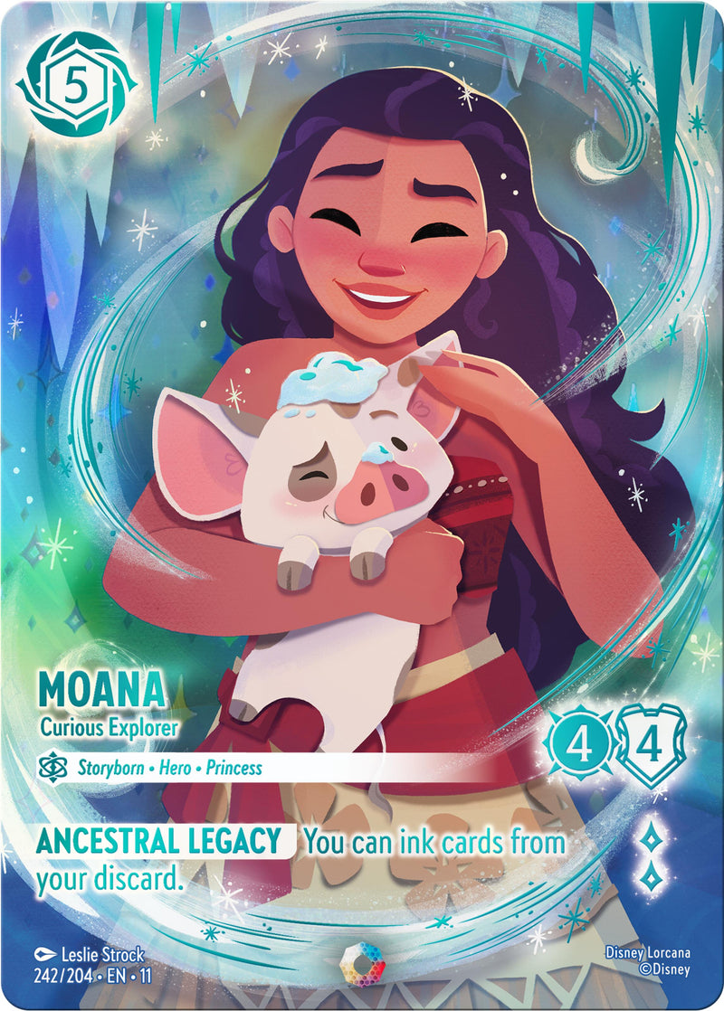 Moana - Curious Explorer (Iconic) (242/204) [Winterspell] - Destination Retro