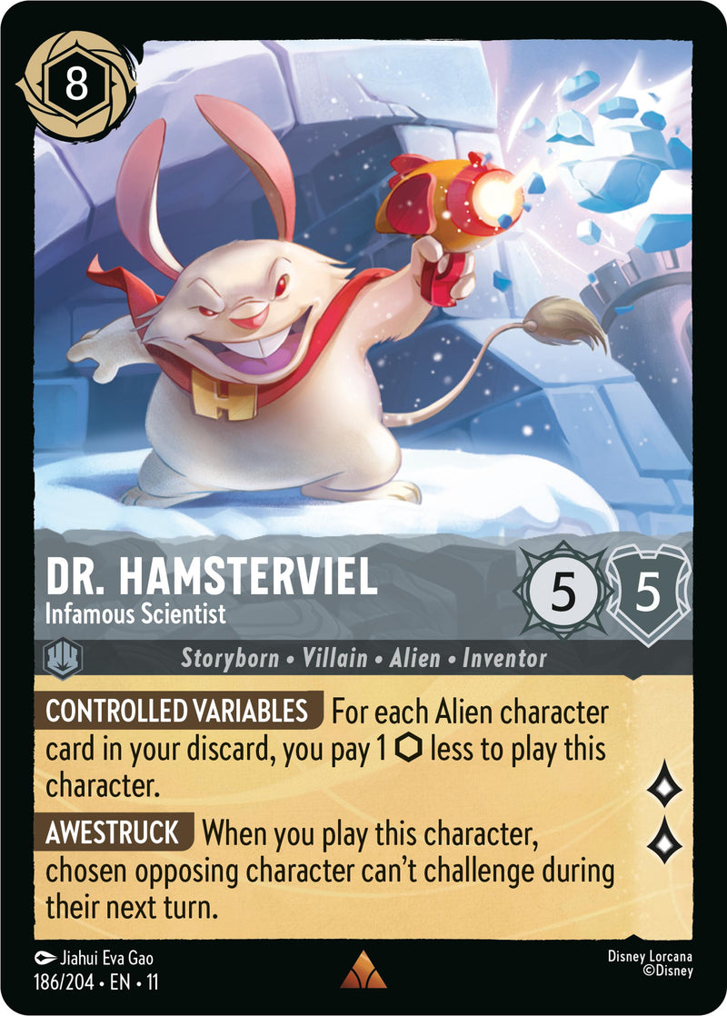 Dr. Hamsterviel - Infamous Scientist (186/204) [Winterspell] - Destination Retro