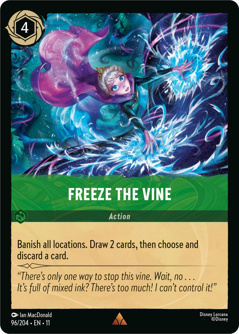 Freeze the Vine (96/204) [Winterspell] - Destination Retro