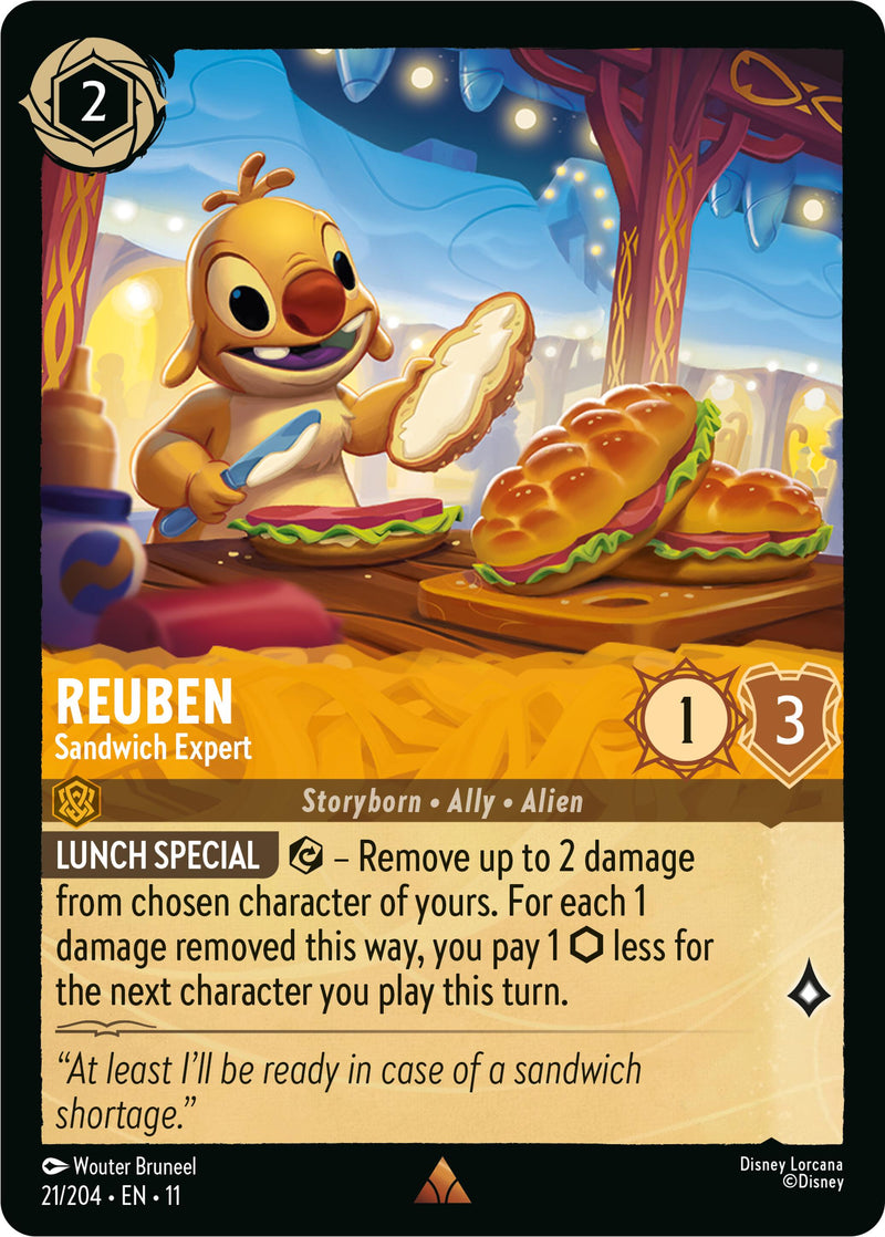 Reuben - Sandwich Expert (21/204) [Winterspell] - Destination Retro
