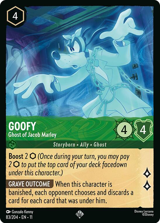Goofy - Ghost of Jacob Marley (83/204) [Winterspell] - Destination Retro