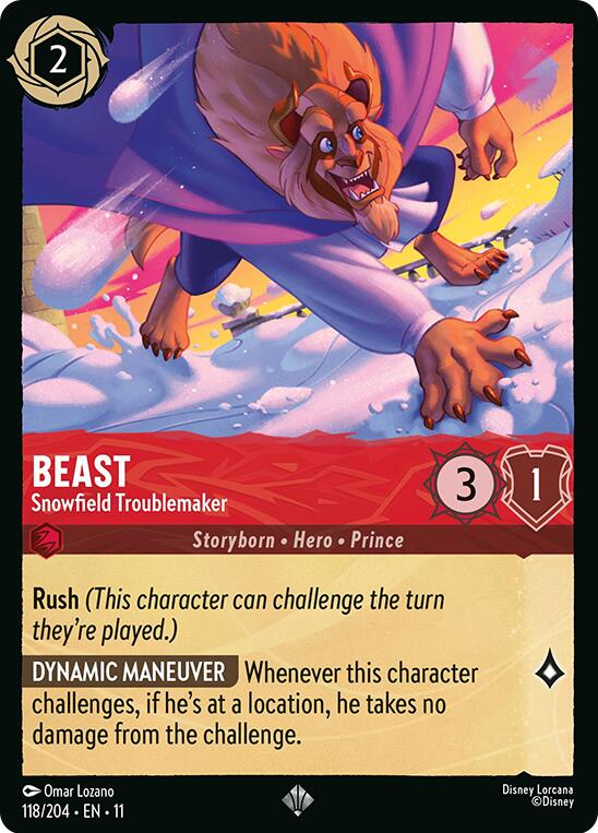 Beast - Snowfield Troublemaker (118/204) [Winterspell] - Destination Retro
