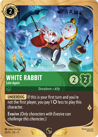 White Rabbit - Late Again (29) [Promo Cards] - Destination Retro