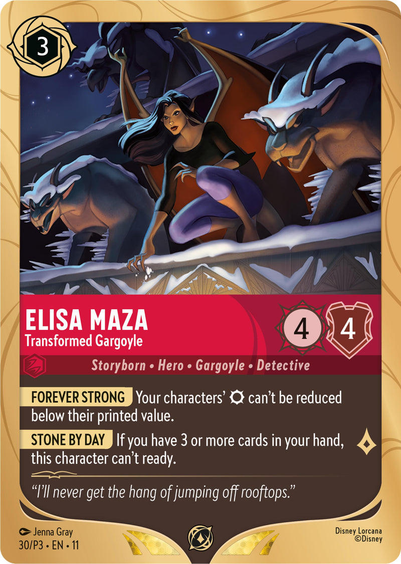 Elisa Maza - Transformed Gargoyle (30) [Promo Cards] - Destination Retro