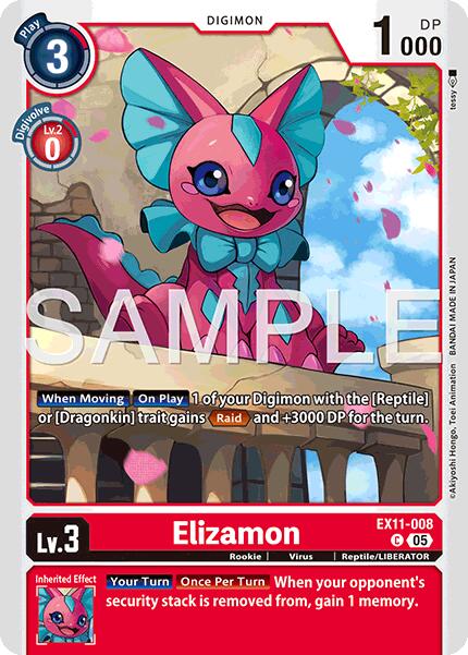 Elizamon [EX11-008] [Dawn of Liberator] - Destination Retro