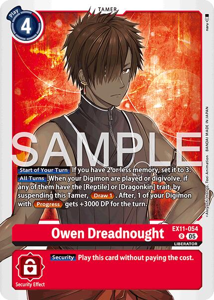 Owen Dreadnought [EX11-054] [Dawn of Liberator] - Destination Retro