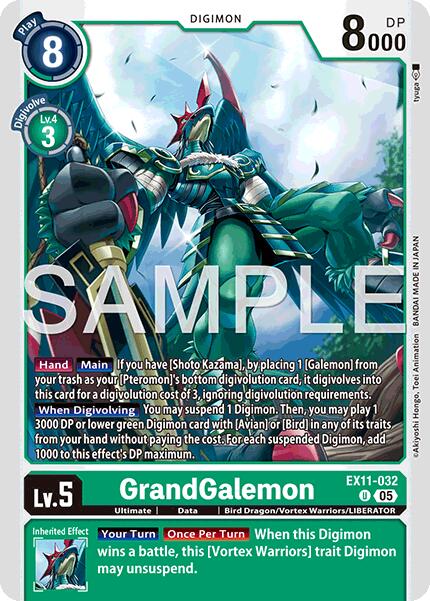 GrandGalemon [EX11-032] [Dawn of Liberator] - Destination Retro