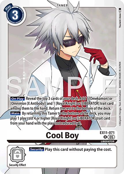 Cool Boy [EX11-071] [Dawn of Liberator] - Destination Retro