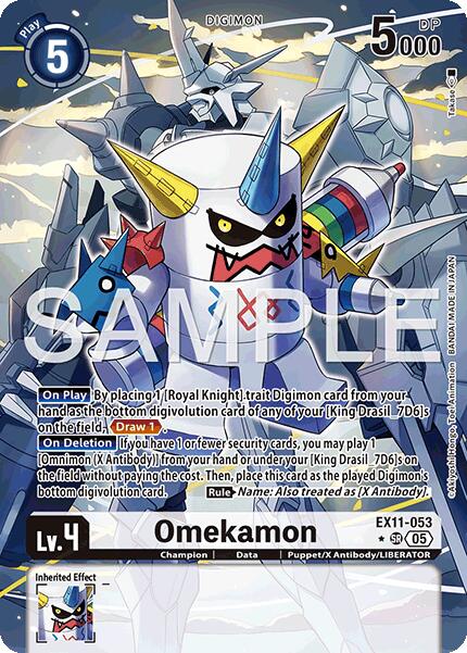 Omekamon [EX11-053] (Alternate Art) [Dawn of Liberator] - Destination Retro