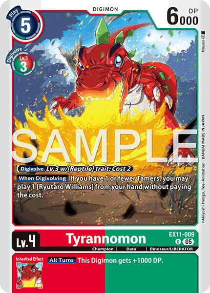 Tyrannomon [EX11-009] [Dawn of Liberator] - Destination Retro