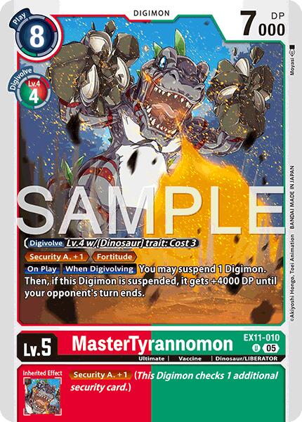 MasterTyrannomon [EX11-010] [Dawn of Liberator] - Destination Retro