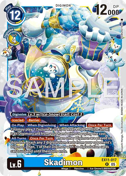 Skadimon [EX11-017] [Dawn of Liberator] - Destination Retro