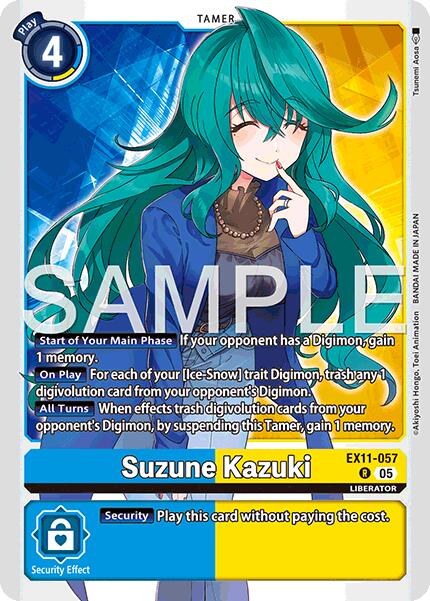 Suzune Kazuki [EX11-057] [Dawn of Liberator] - Destination Retro