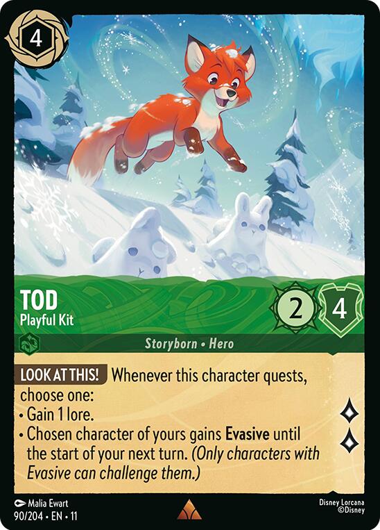 Tod - Playful Kit (90/204) [Winterspell] - Destination Retro