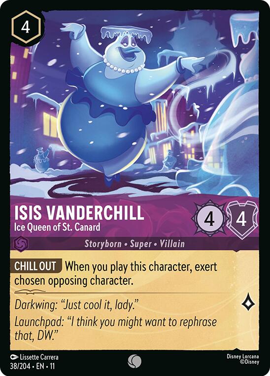 Isis Vanderchill - Ice Queen of St. Canard (38/204) [Winterspell] - Destination Retro
