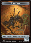 Scarecrow // Treasure Double-Sided Token [Lorwyn Eclipsed Tokens] - Destination Retro
