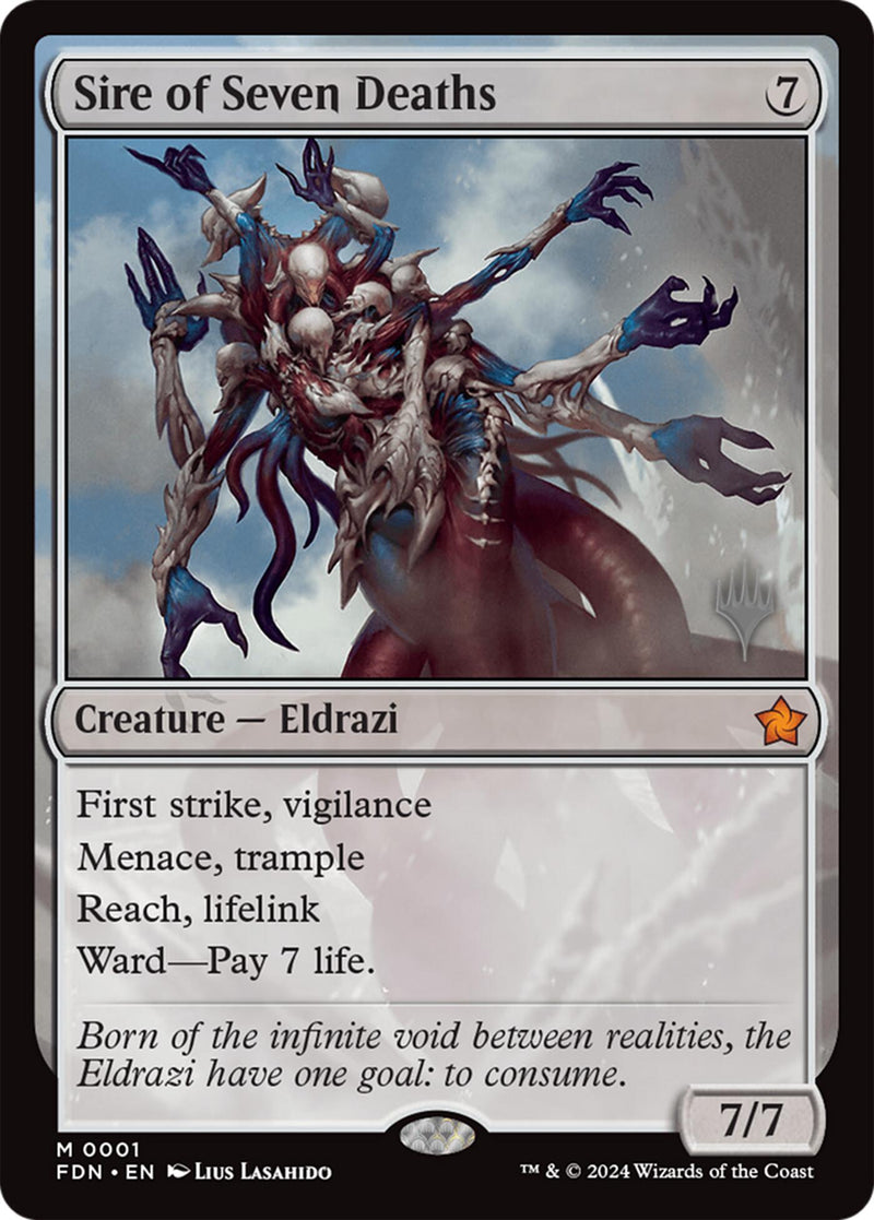 Sire of Seven Deaths [Lorwyn Eclipsed Promos] - Destination Retro